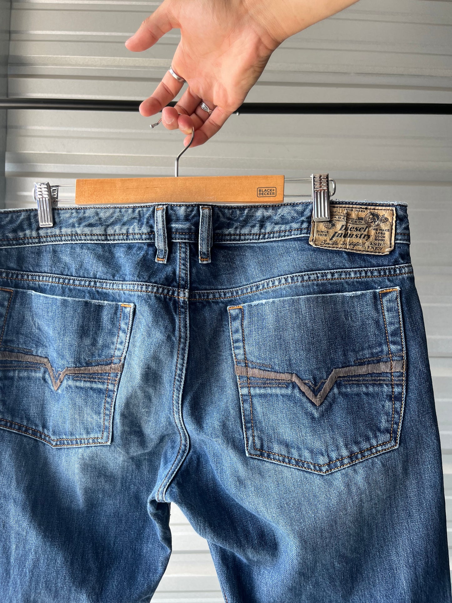 Vintage Diesel Zathan Boot Cut Jeans - 36