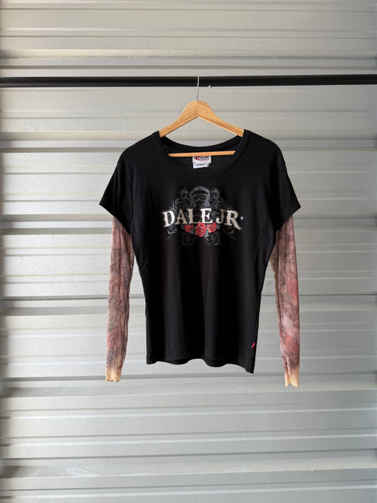 Vintage NASCAR Tattoo Sleeve T-Shirt - Large